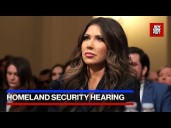 Live: Kristi Noem Testifies at Homeland Security Hearing