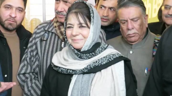 Mehbooba slams Centre, says BJP indulging in ’empty symbolism’