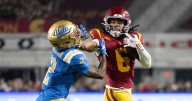 Makai Lemon catches big TD pass after benching, and No. 19 Southern California races past rival UCLA 29