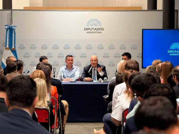 El bloque libertario recibió a Sturzenegger en Diputados y tomaron apunte sobre…