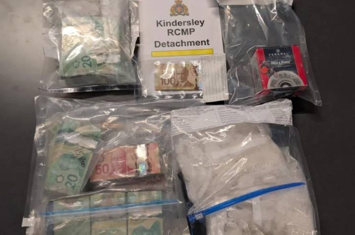 Kindersley RCMP seize large quantity of meth and cash