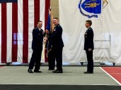 Final and first salutes: Change of command at Barnes