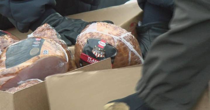 'Hams for the Holidays' fights food insecurity