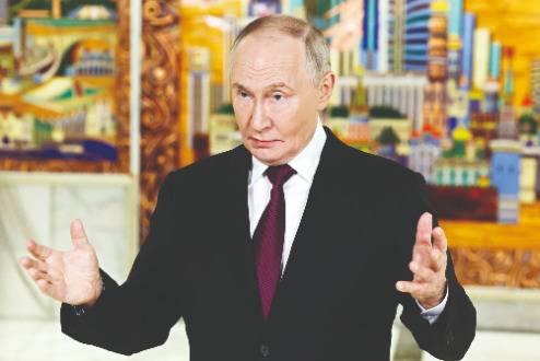 Russia’s Putin accuses Europeans of sabotaging peace efforts on Ukraine