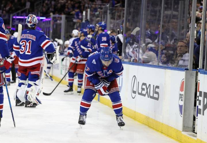 Rangers place Adam Fox on LTIR with upper-body injury in major blow