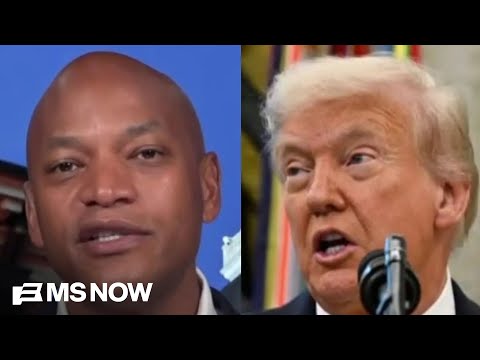 He hurls '1980s tropes' about Baltimore: Maryland Gov. reminds president of city's growth