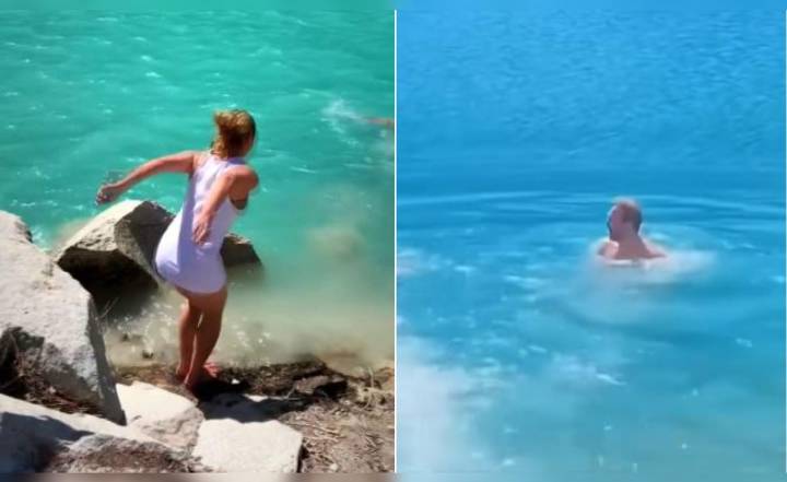 Turistas violan restricciones en el Huascarán y se bañan en las lagunas protegidas del Parque Nacional en Áncash