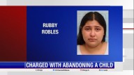 Teen mom charged after leaving her 1