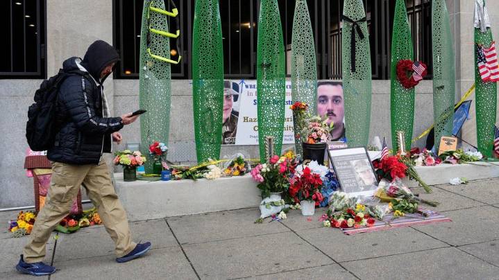 National Guard member shot in DC has shown positive signs