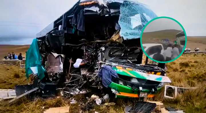 Carretera Central: choque entre bus y camión deja dos fallecidos y 15 heridos en la madrugada