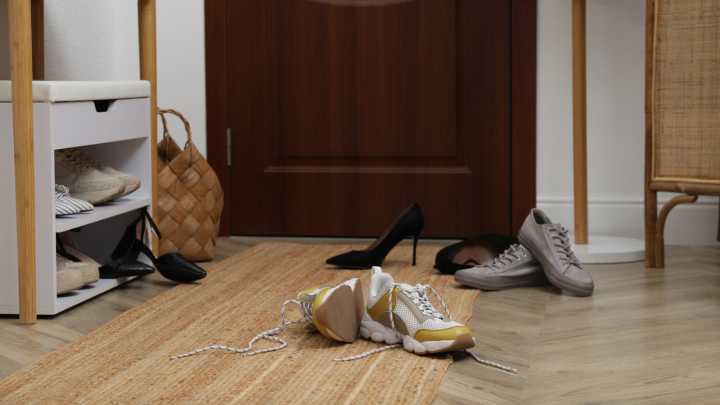 The Space-Saving Shoe Storage Solution That Fits On Your Door