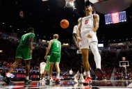 Like father, like son: SDSU freshman Tae Simmons is a rebounding machine