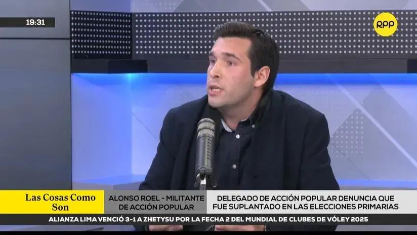 Militante de Acción Popular denuncia que fue suplantado en lista de delegados que votaron en elecciones primarias