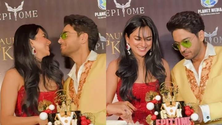 Bigg Boss 19 Winner Gaurav Khanna, Wife Akanksha Chamola Seal It With A Kiss