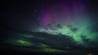 Asombro total: Patricia Conde y Gotzon Mantuliz contemplan las mágicas auroras boreales de Alaska
