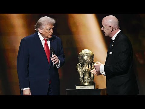 Trump awarded inaugural FIFA Peace Prize during 2026 Men's World Cup draw