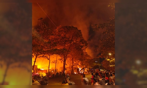 Mumbai: Fire breaks out in Mira Road’s Pleasant Park area, cause yet to be ascertained