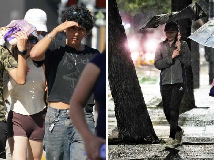 Clima hoy: hasta qué hora sigue la lluvia y cuándo llega el calor fuerte al AMBA, según el pronóstico semanal del SMN