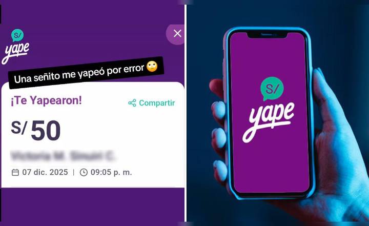 Peruano recibió transferencia de Yape por error y no dudó en devolverla: "Tranquila, aún hay gente honrada"