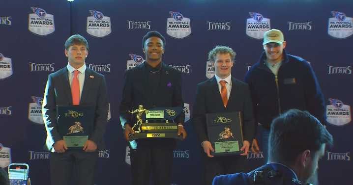 South Pitt's Cooper and Baylor's Gabriel Georges win Mr. Football Awards