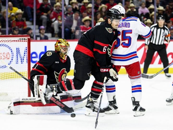Ottawa Senators finish without Shane Pinto in loss to New York Rangers