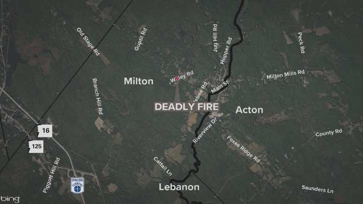 One person dead after fire at Milton, NH home