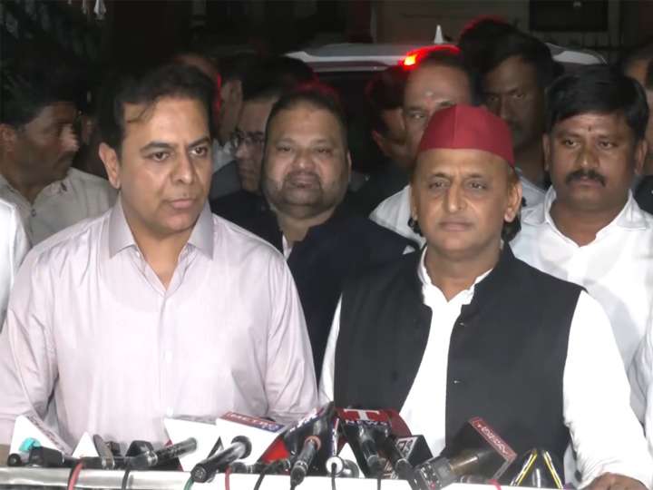 KTR says BRS will “bounce back” after hosting Akhilesh Yadav