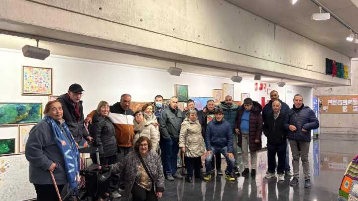 Ismael Giménez abre un universo íntimo y vibrante en el Centro Cívico de Huesca