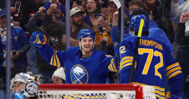 Sabres center Josh Norris returns from injury, matches career