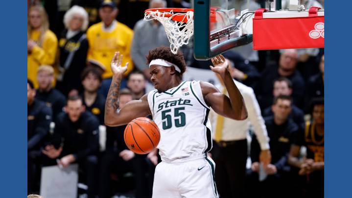 No. 7 Michigan St beats Iowa 71-52 to open defense of Big Ten title