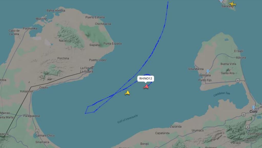 Tensión en el Caribe: dos cazabombarderos de Estados Unidos sobrevolaron el espacio aéreo de Venezuela