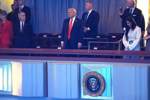 Trump is meeting Mexican President Sheinbaum in person for the first time at World Cup draw