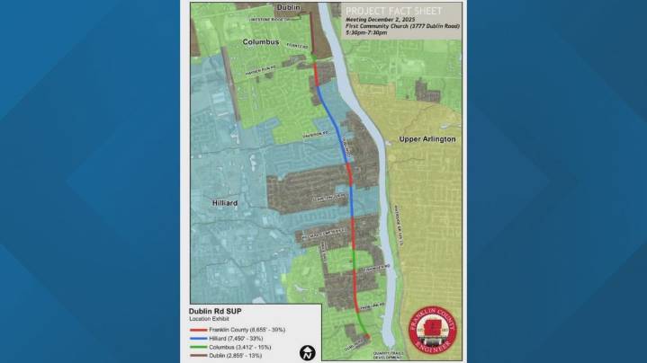 Plans being finalized for shared-use path along Dublin Road