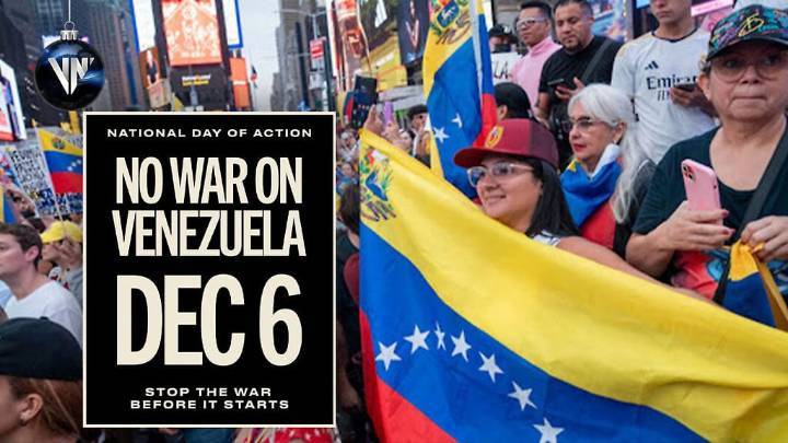 (VIDEO) Convocan protesta en EEUU contra la guerra en Venezuela