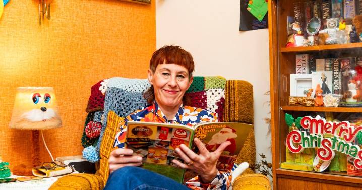 Mum's mad Christmas house is like 1960s time capsule thanks to 1,000 vintage decorations