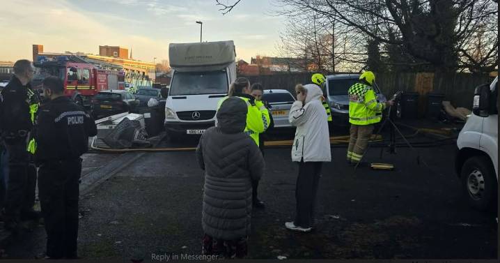 Emergency services called after house fire in Birmingham