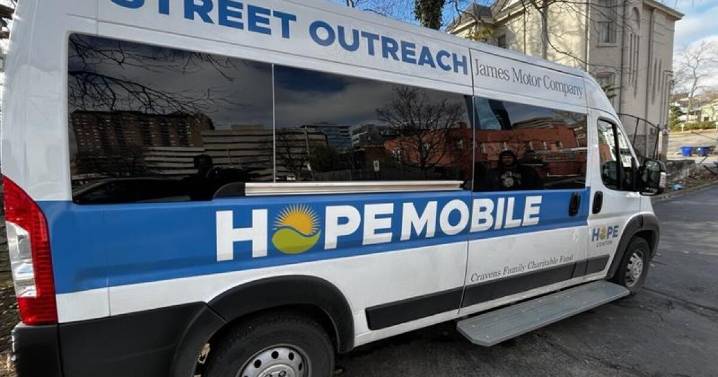 Hope Center's mobile outreach team provides essential services to homeless community