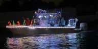 The 37th annual Venice Christmas Boat Parade set sail