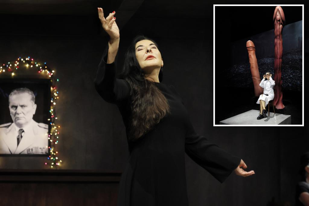 Exclusive | Raunchy art show with 12-foot penises by Marina Abramović coming to contested Park Avenue Armory as bigwigs fight to evict child group