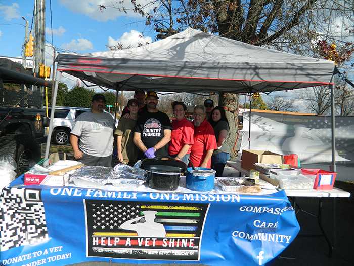 Plate of Thanks: Help a Vet Shine provides meals as way to give back