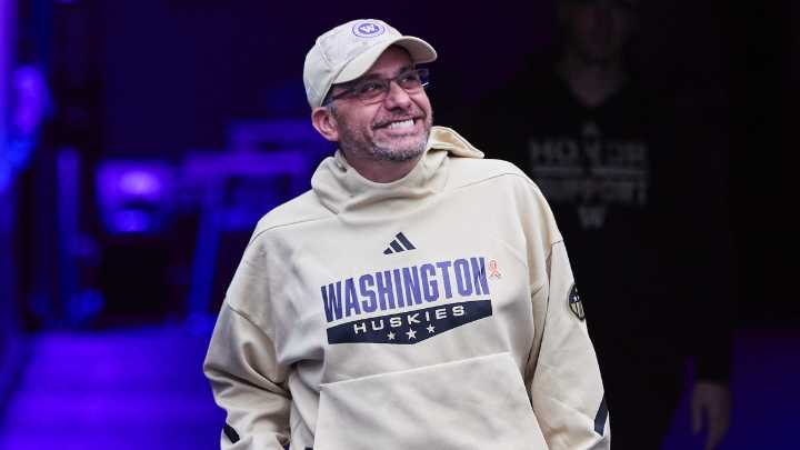 Michigan coaching search: Jedd Fisch addresses job speculation after Washington win