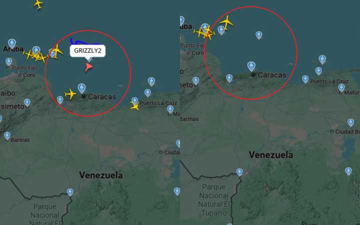 Tensión en Venezuela EN VIVO: aviones militares habrían ingresado a espacio aéreo venezolano