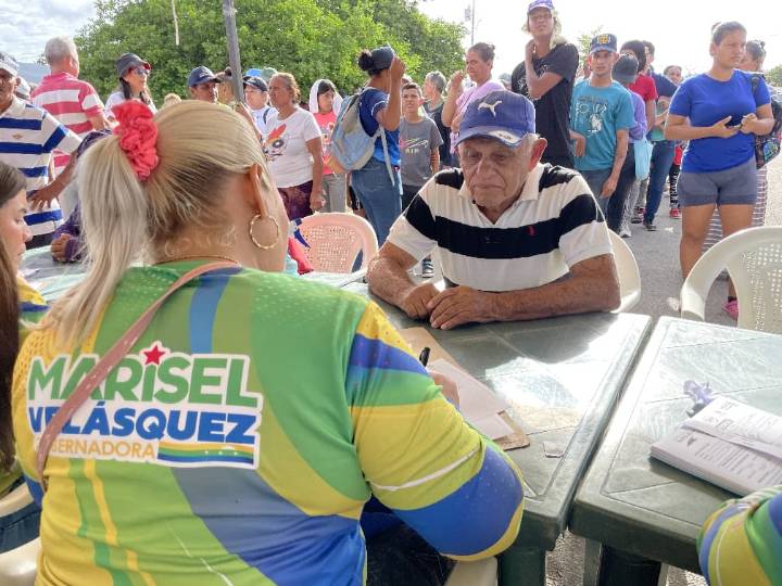 La Ruta de la Salud en Acción superó las 2 mil atenciones en El Palotal municipio Díaz