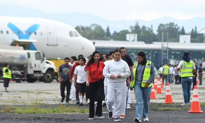 EE.UU. y México deportaron a 49.079 guatemaltecos en lo que va de año, menos que en 2024