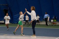 Tennis Hall of Fame players inspire young Bronx students at Cary Leeds Center Workshop