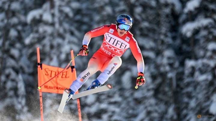 Alpine skiing-Odermatt wins Beaver Creek downhill