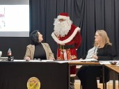 Interfaith Santa drops in on Telford parish council meeting to add new ‘claus’ to agenda