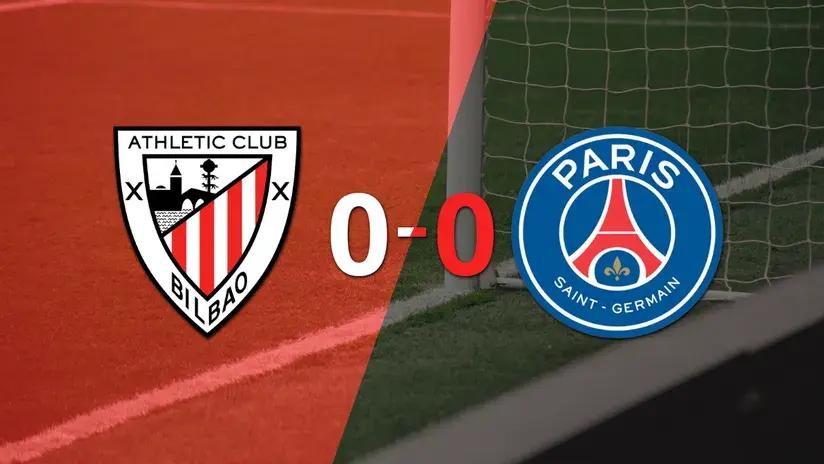 Champions League: Sin goles, Athletic Bilbao y PSG igualaron el partido