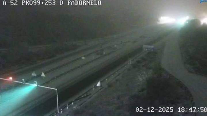 La nieve dificulta la circulación en carreteras secundarias y en la A