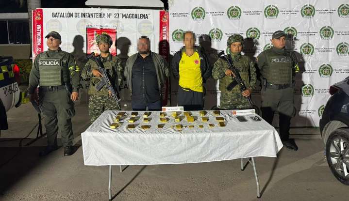 Ejército neutraliza economías ilícitas de los Comandos de Frontera: incautados 42 kilos de oro